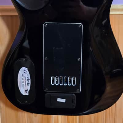 Schecter Sunset-6 Red Dawn ET EX 2024 - Present - Gloss Black image 6