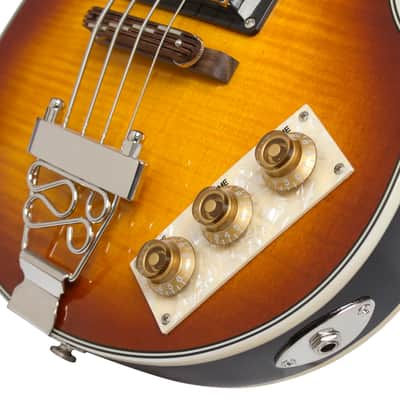 Epiphone Viola Bass Guitar - Vintage Sunburst image 3