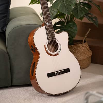 Cort Sol Encanto White Blond w/Gigbag (B Stock) Bild 3