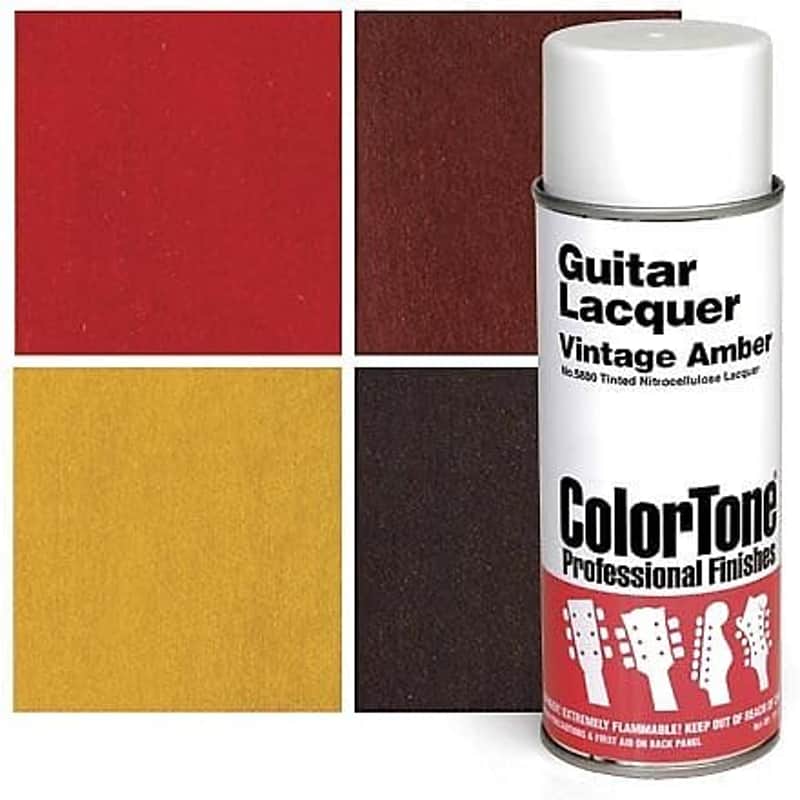 ColorTone Tinted Aerosol Guitar Lacquer, Red Mahogany image 1