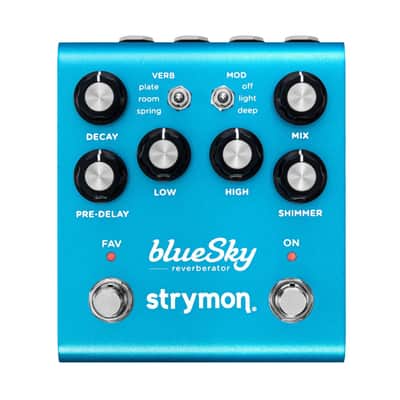 Strymon BLUESKY V2 Reverb Effects Pedal image 1