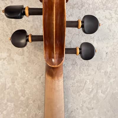 Handmade 4/4 Violin Outfit - Flamed Maple Back ,Spruce Top, Bow&Case image 8