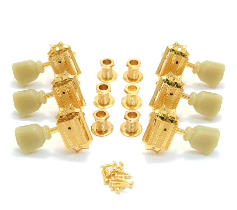 Grover 135G Vintage 3x3 Tuning Machines 14:1 Ratio image 1