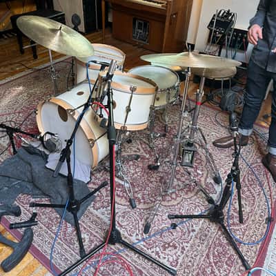 A&F Field Drum Kit Antique White image 2