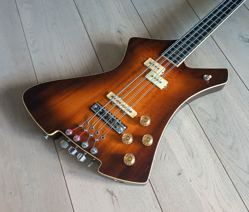 Washburn B20 8 string 1978 sunburst image 1
