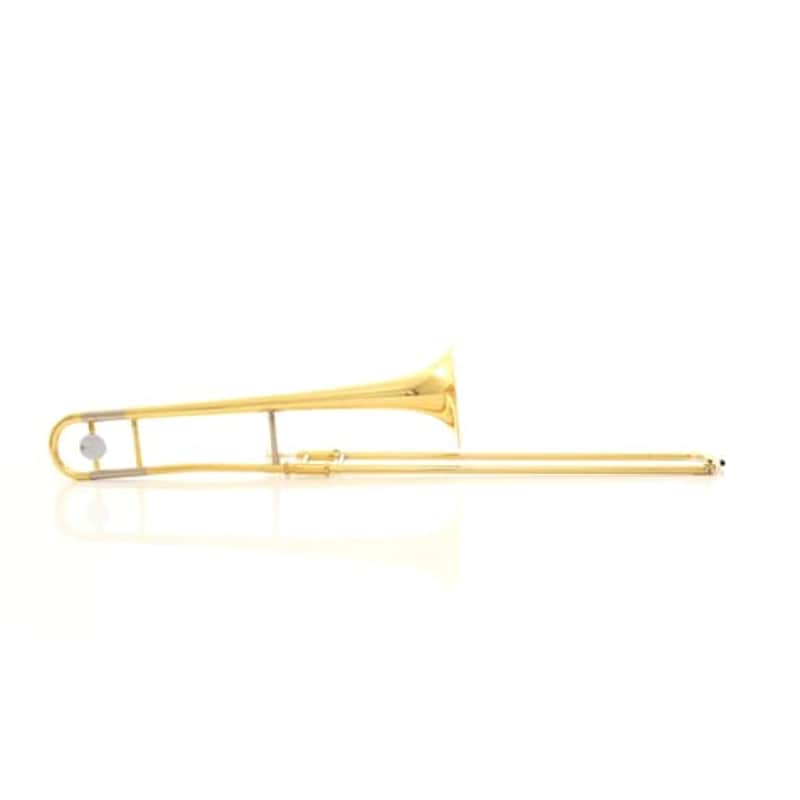 Mint Yamaha YSL-354 Student Trombone - Gold Lacquer w/ Case image 1