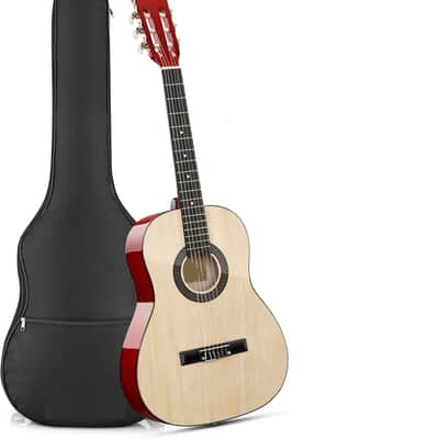 36 Inch Acoustic Guitar for Beginners Kids Youth 3/4 Size Travel Guitarra Acustica Kit Gig Bag, Tuner, Picks, Nylon Strings, Capo, Strap image 1