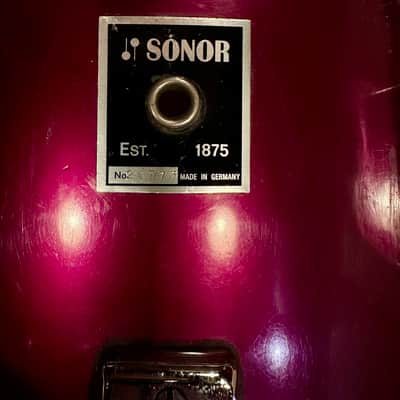 Sonor Phonic 13,16,22 1975 - Purple wrap image 10