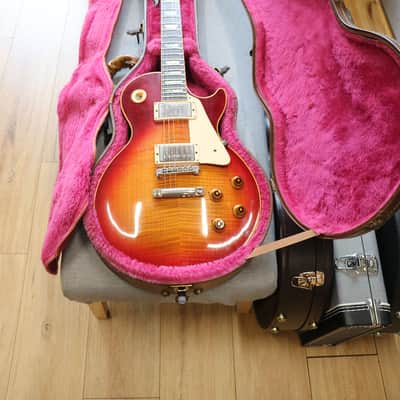 Gibson Les Paul Pre-Historic Flametop Reissue 1986 - 1989 - Heritage Cherry Sunburst image 10
