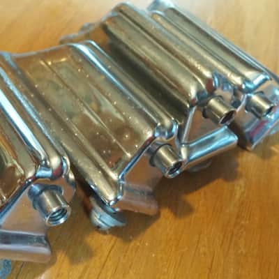 Rogers SWIVOMATIC 4 Bass Drum Beavertail LUGS 1960'S Cleveland SPRING INSERTS FELTS NO TARIFFS image 11