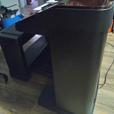 Yamaha Electone ELX-1 1994 Mahogany and Black image 9