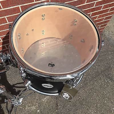 DW Design Series 12'' Tom - Satin Flat Black- 9 x 12" Maple Tom (2024) image 2