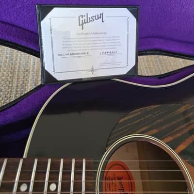 Gibson J-45 1942 banner maple 2019 - Thin image 1