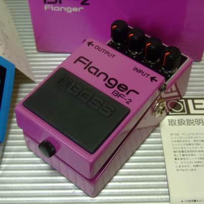 BOSS BF-2 Flanger 日本製 グリーンラベル Boss BF-2 Flanger 1984-1990 (Green Label) Made In Japan | Reverb