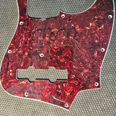 Fender Jazz Bass Pickguard 1966–1973 CBS Era NOS Genuine USA Tortoise image 2