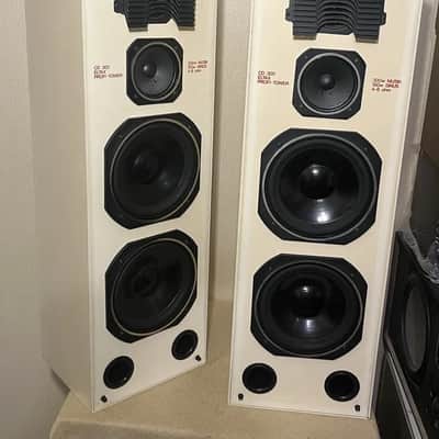 ELTAX CD-300 Rare Vintage Floor Speakers Working Hi-Fi 3-Way Stereo Speakers Warranty image 14