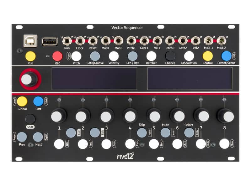 Five12 Vector Sequencer (Black)