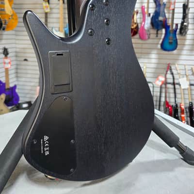 Ibanez EHB Ergonomic Headless Bass Guitar - Cosmic Blue Starburst Flat w/Gig Bag & PLEK*D #111 image 7