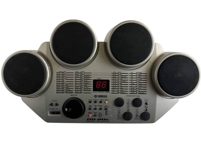 2003 Yamaha DD-20C Portable Digital Drum Kit Electronic Drum Set Practice Pads image 1