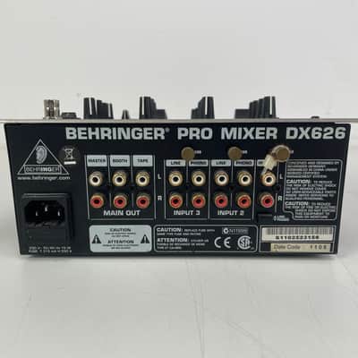 Behringer - DX626 - DJ-Mixer - Serviced (Pot-Meters Cleaned) image 7