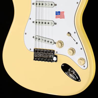 Fender Yngwie Malmsteen Stratocaster, Scalloped Rosewood Fingerboard, Vintage White (724) image 1