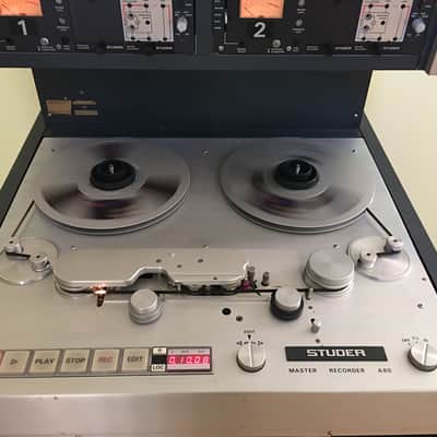 Studer MASTER RECORDER A80-VU II only 647 hours!!! mid 80's image 11