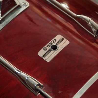 Yamaha  Recording Custom 9000 - cherry wood 22"x16 bass drum image 8