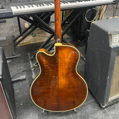 Eastman AP 810 CE Uptown Archtop acoustic guitar 2005 - Stained brown image 4