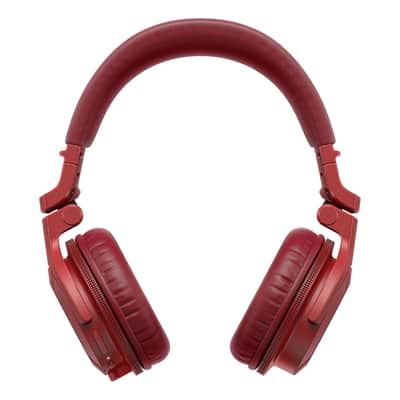 Pioneer HDJ-CUE1BT DJ Headphones w Bluetooth Wireless in Matte Red image 4