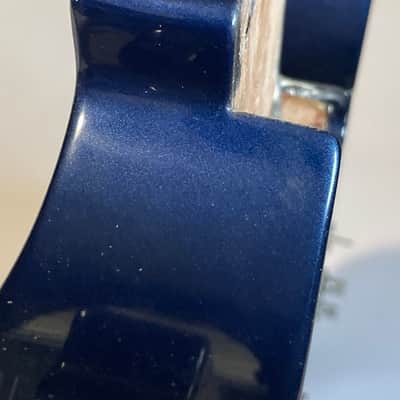 2000's India Jackson JS30 JS Series Dinky Blue Mahogany Guitar Body Floyd Ready image 19