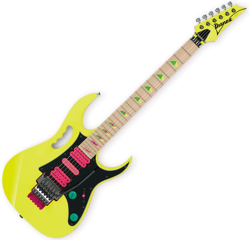 Ibanez Steve Vai JEM777 DY Japan - desert sun yellow image 1