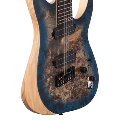 Schecter Reaper-7 Multiscale 7MS Electric Guitar Sky Burst image 9