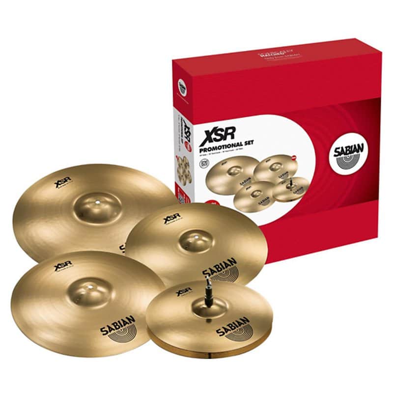 Sabian XSR Series Performance Set with Free 18 Inch Crash - XSR5005GB image 1