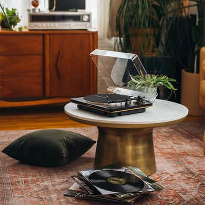 Audio-Technica Fully Automatic Wireless Belt-Drive Turntable, Black/Bronze image 9