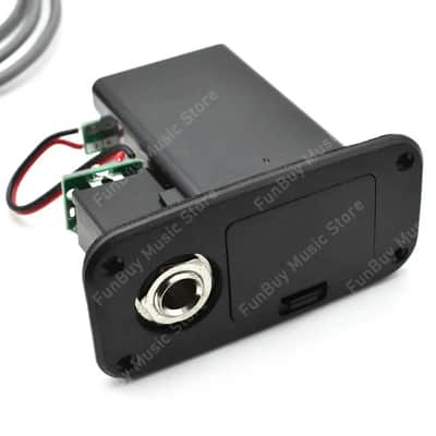 4 Band Acoustic Guitar EQ Pickup Equalizer with LCD Chromatic Tuner image 6