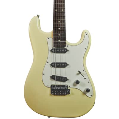 2015 Schecter USA Traditional Vintage White SSS w/ OHSC image 1