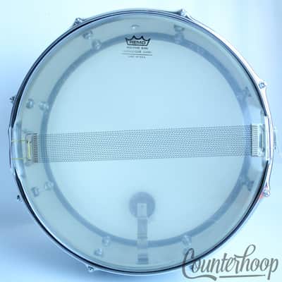 Slingerland 14x5"Festival Snare Drum Chrome Steel 8-Lug Niles,IL USA Vintage 70s image 7