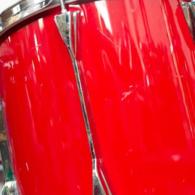 1980s Tama Granstar II Firestorm Red Drum Kit image 13