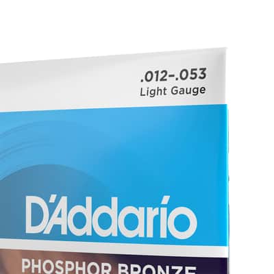 D’Addario EJ16-3D Phosphor Bronze Acoustic Guitar Strings - Light Phosphor Bronze 3 Sets image 4