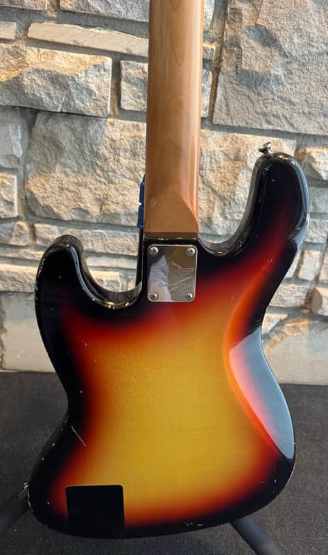 RS Guitarworks Old Friend Slab Bass Sunburst | Reverb