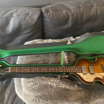 Hofner 500/1 Bass, Van Wouw - Left Handed 1961 - Sunburst image 4