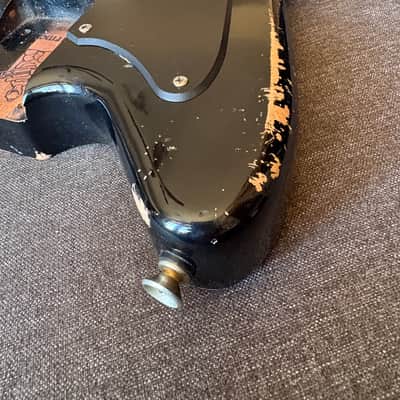 WARMOTH JAZZMASTER BODY • MJT BLACK NITRO RELIC • MASTERY BRIDGE & VIBRATO • NO PICKUPS image 24
