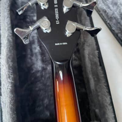 Warwick Rockbass Star Bass Flamed Maple 4 2010s - Vintage Sunburst Transparent image 17
