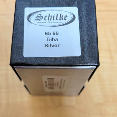 Schilke 66 Standard Series Tuba Mouthpiece - Silver Plated image 2