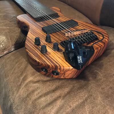 Warr Guitar Raptor 1997 Zebra image 3