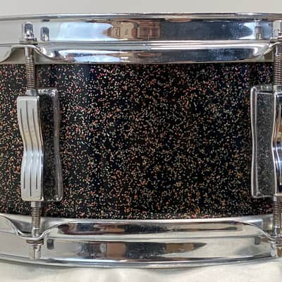 Ludwig 12x18"/8x12"/14x14"Jazzette w/ 5x14" Jazz Fest - Finest known. VIDEO. Rare Black Galaxy image 23