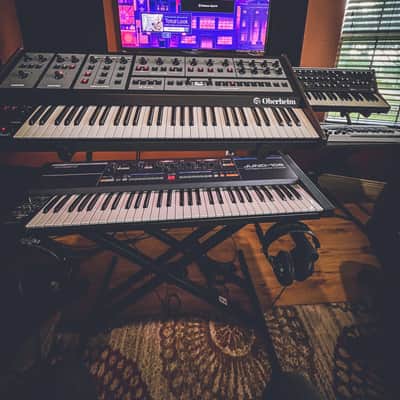 Oberheim OB-X8 61-Key 8-Voice Synthesizer 2022 - Present - Black with Wood Sides