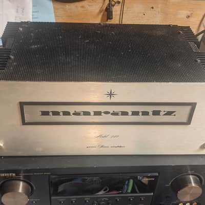 Marantz Model 240 120-Watt Solid-State Power Amplifier 1972- Silver image 4