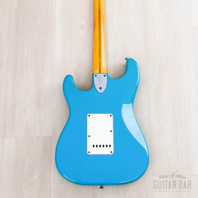 1981 Fender International Color Series Stratocaster Maui Blue, 100% Original w/ Case, Hangtag image 3