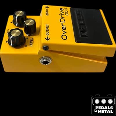 Boss OD-3 OverDrive (Silver Label) 1997 - Present - Yellow - X18553 image 4